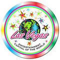 Las Vegas Chip Photo Hand Mirror (2.5" Diameter)